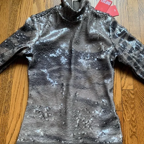 Diesel Women's Sequined Top - Picture 8 of 8